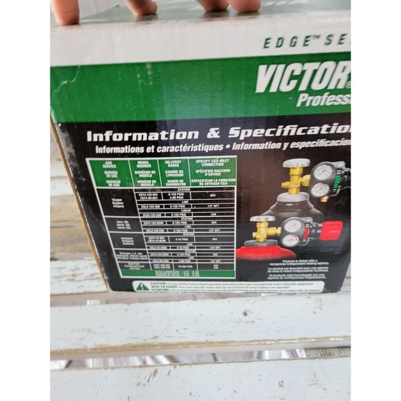 Victor edge series pressure regulator‎ welder 78151 - Picture 3 of 7
